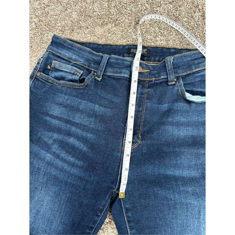 Judy Blue Tummy Control High Waist Skinny fit Jeans Plus Size 14W Dark Wash Blue - Picture 8 of 11